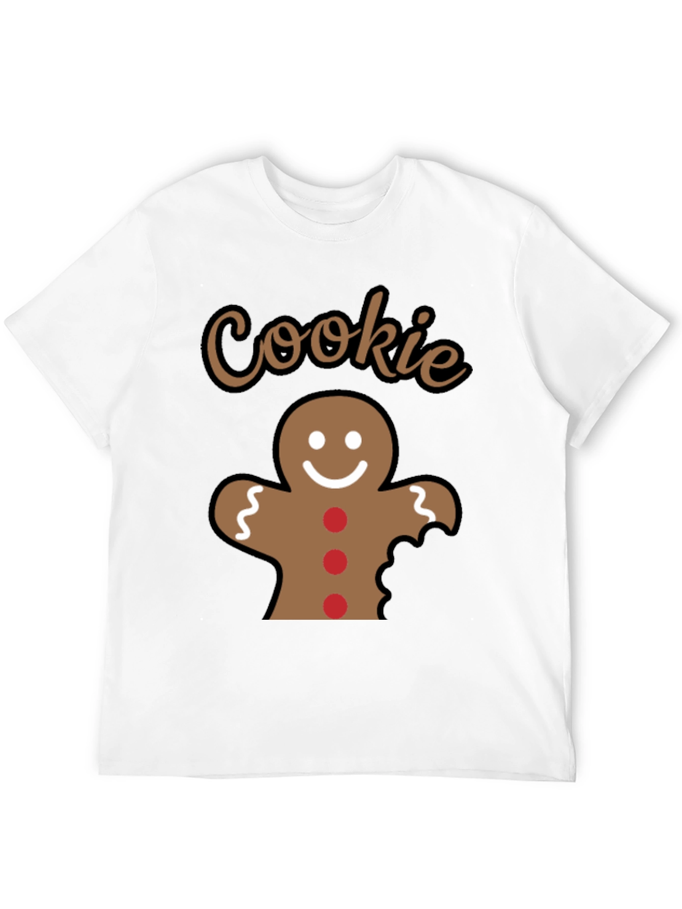 Gingerbread Cookie Bite Christmas T-Shirt