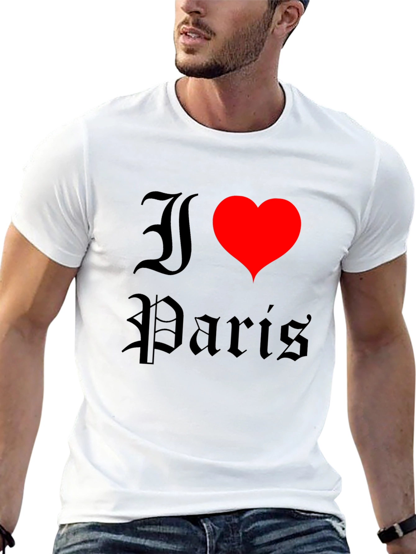 I Love Paris T-Shirt - Classic Design