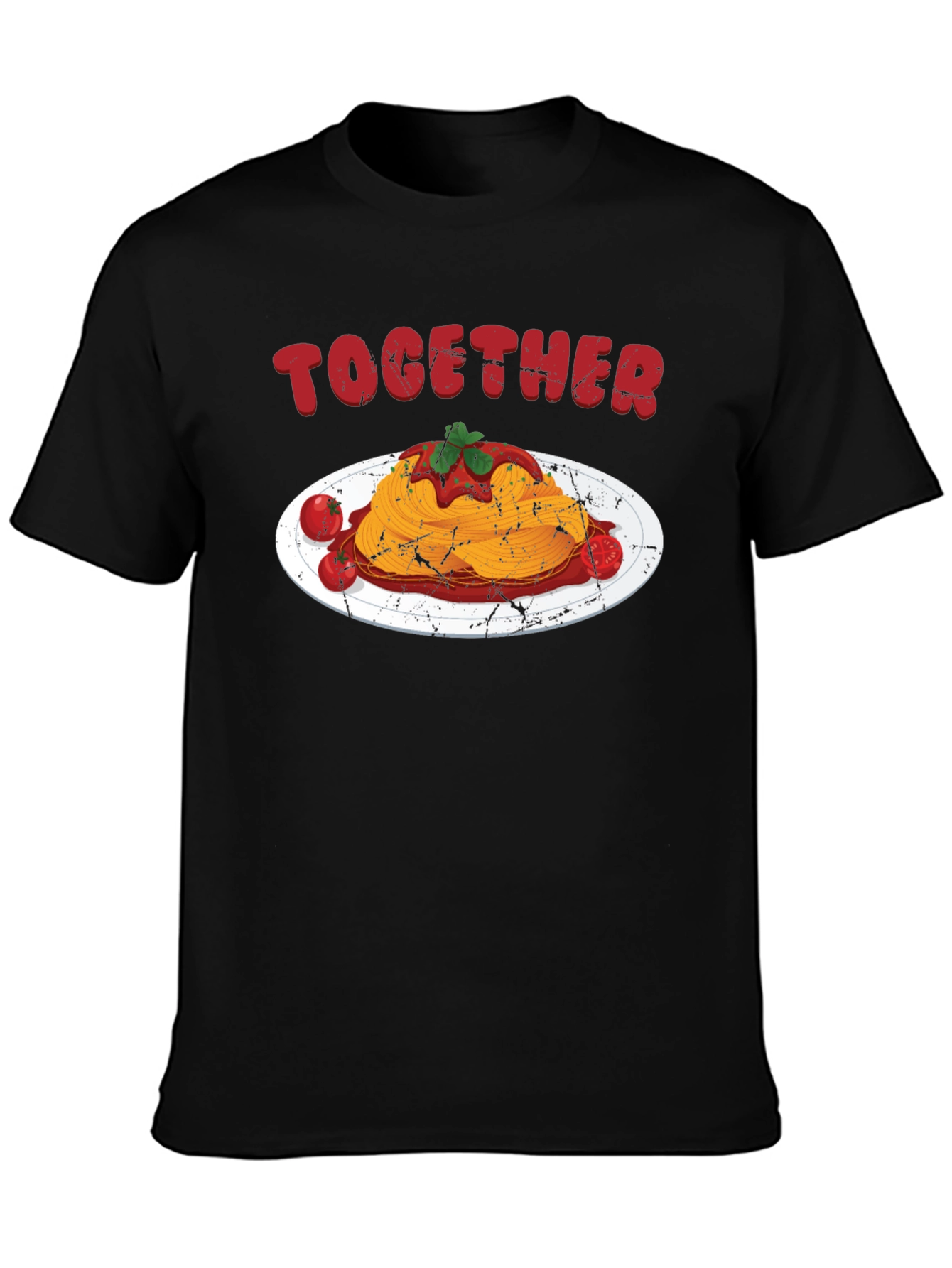 Together Spaghetti Graphic T-Shirt