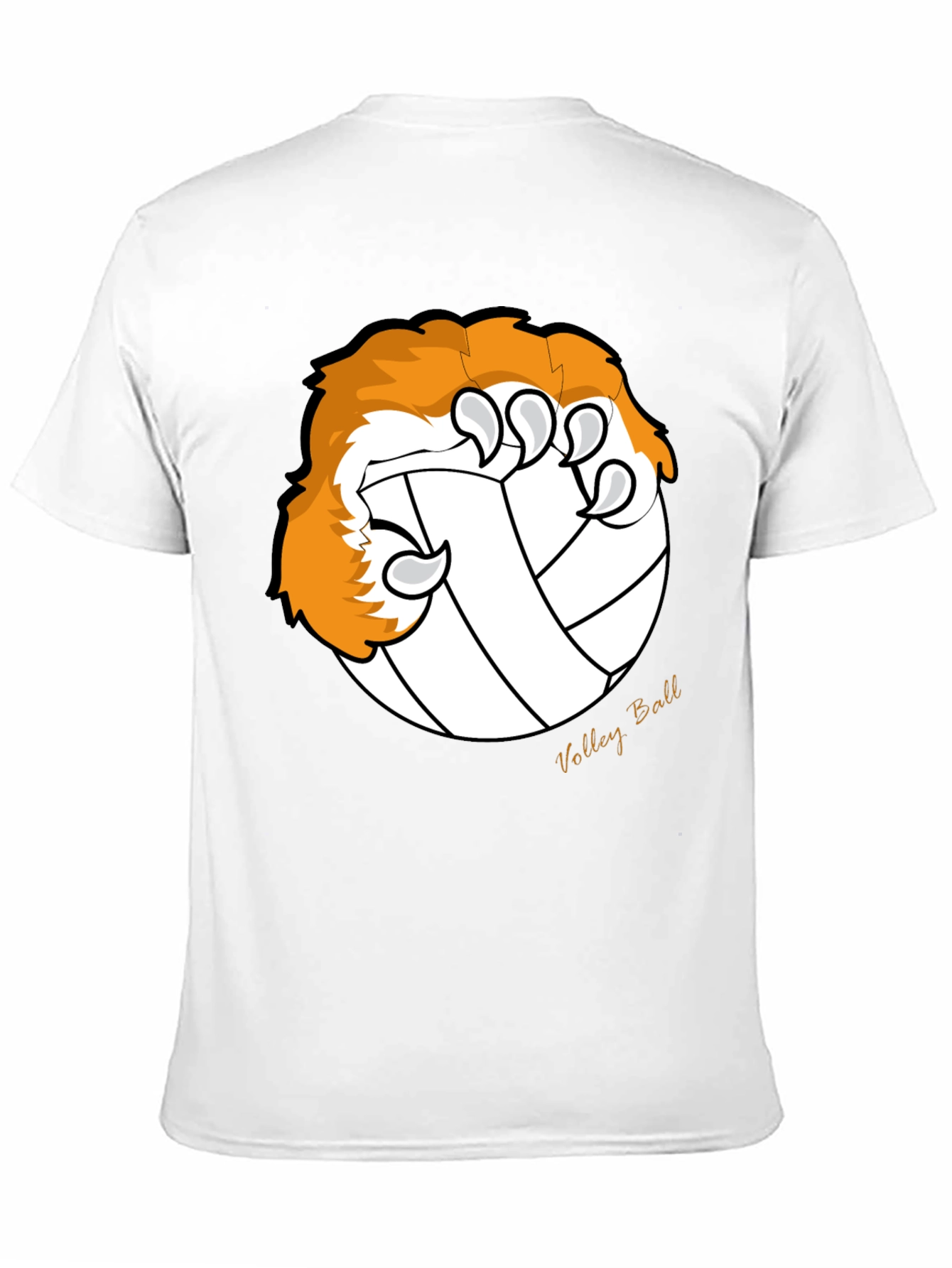 Volleyball Claw T-Shirt - Graphic Tee