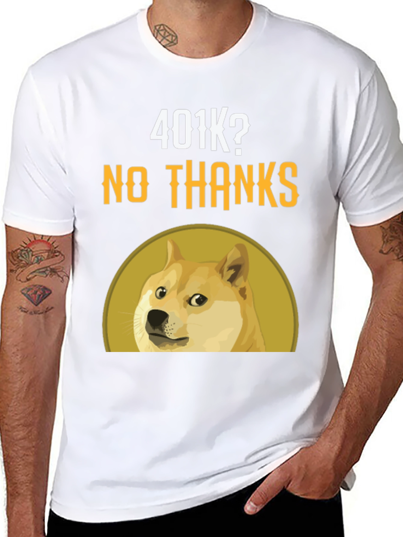 Doge 401k? No Thanks! T-Shirt