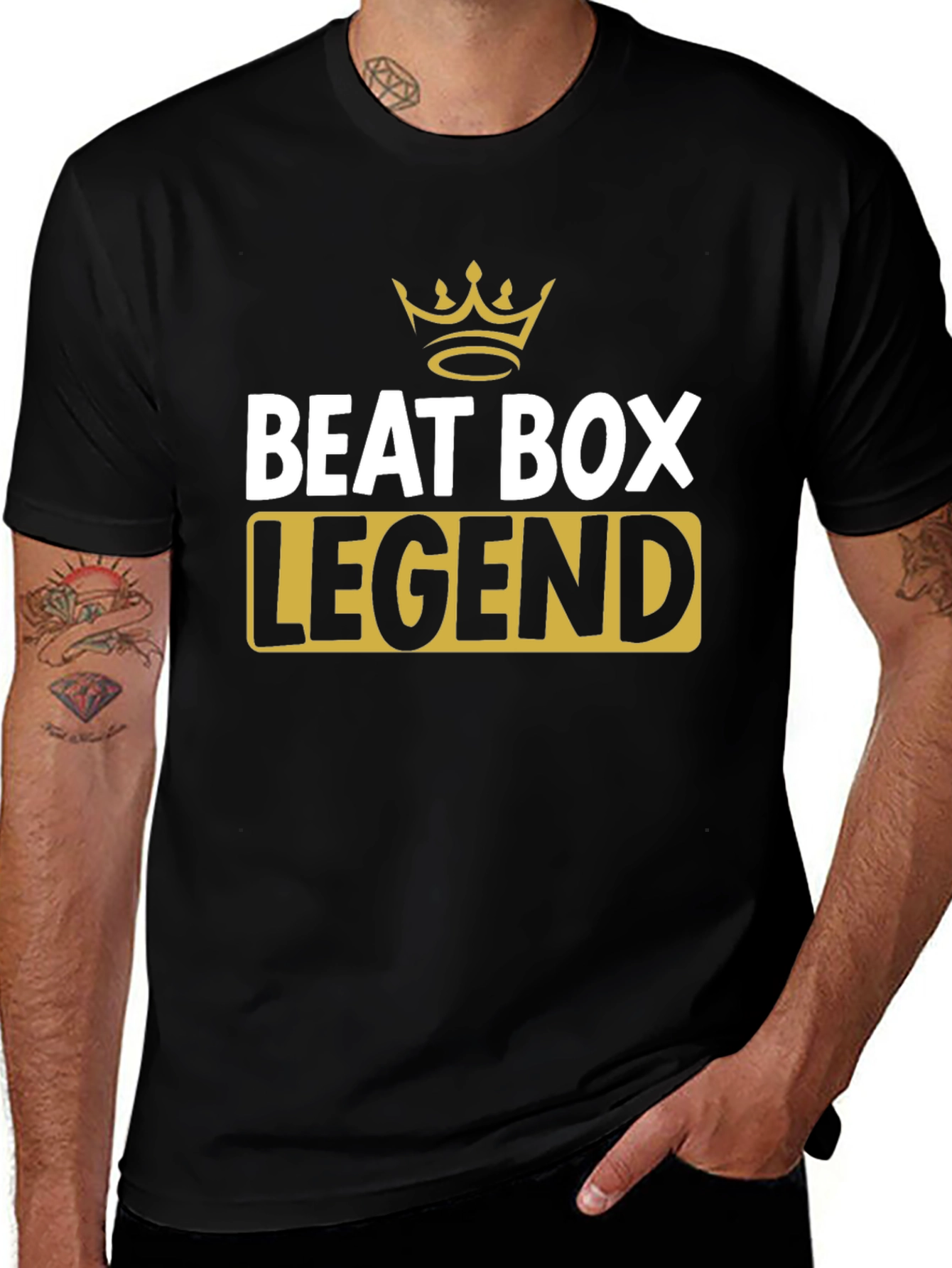 Beat Box Legend Black T-Shirt