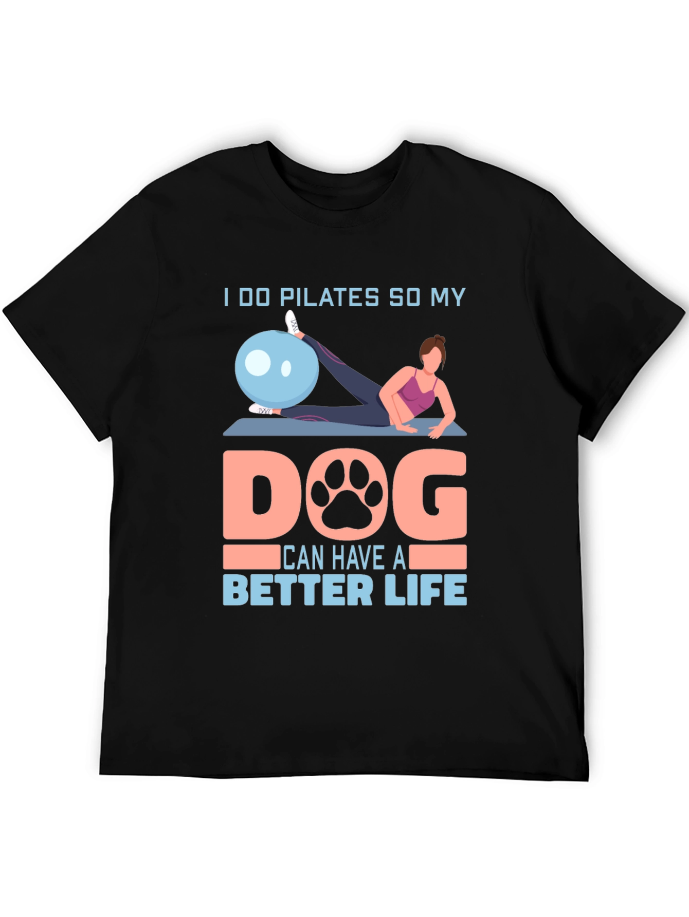Pilates Dog Lover T-Shirt