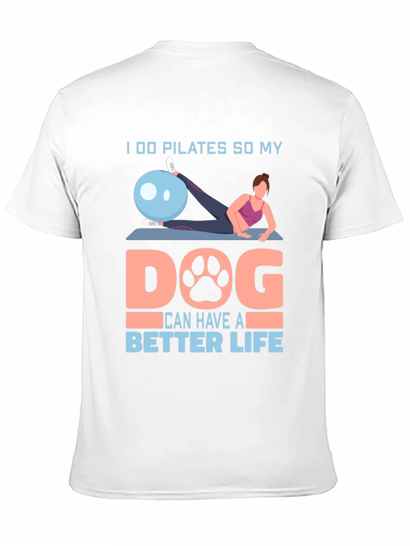 Pilates Dog Lover T-Shirt