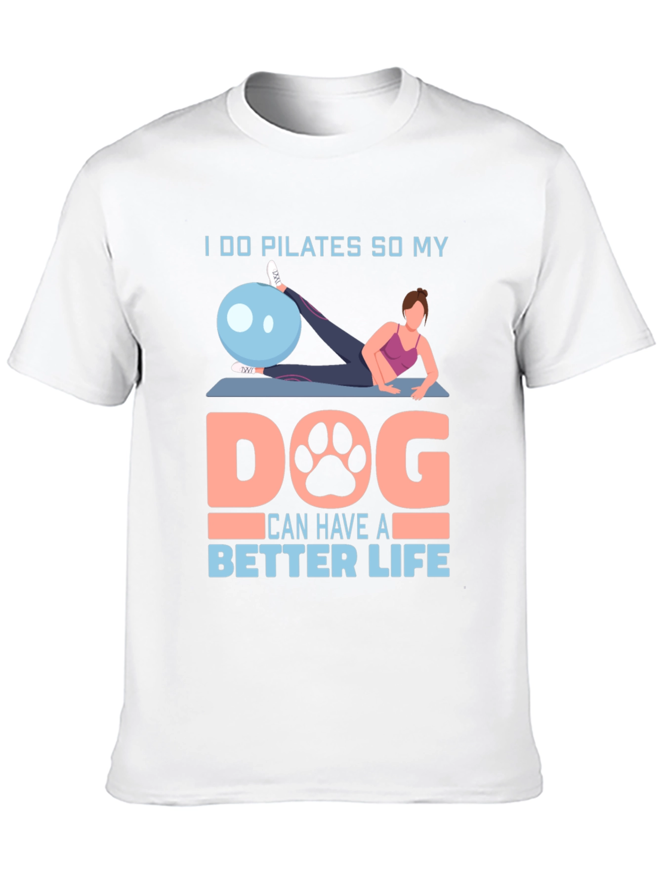 Pilates Dog Lover T-Shirt