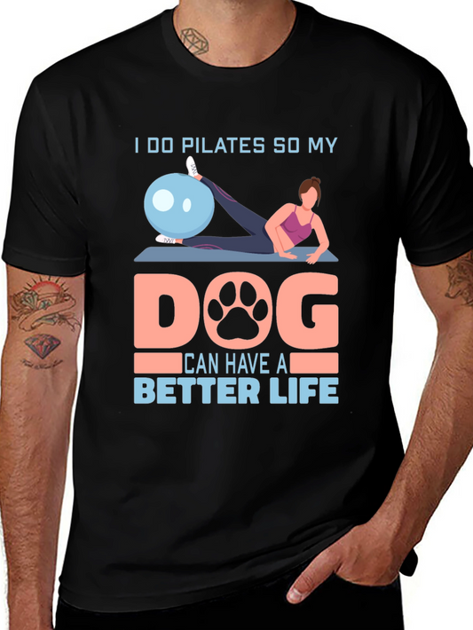 Pilates Dog Lover T-Shirt