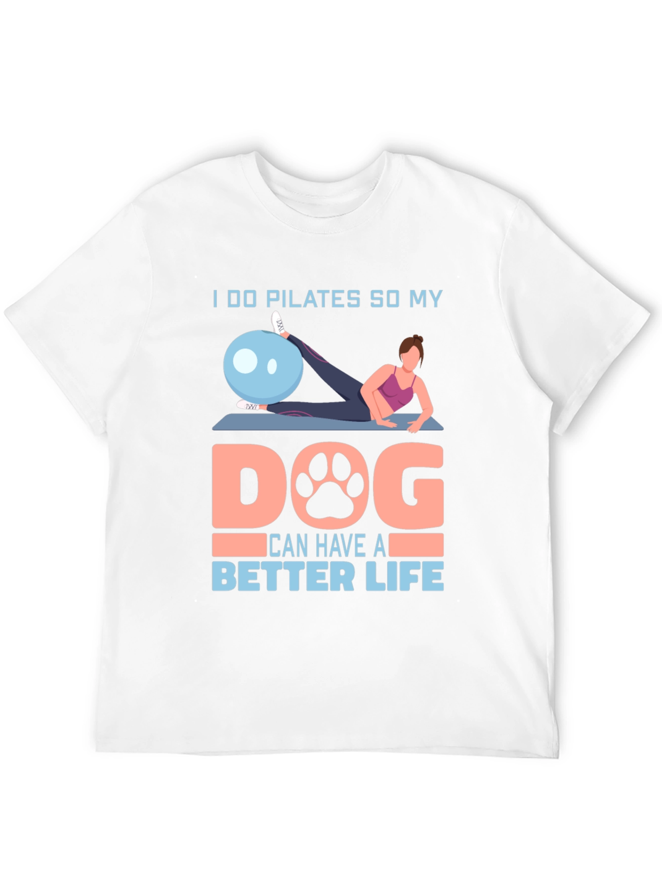 Pilates Dog Lover T-Shirt