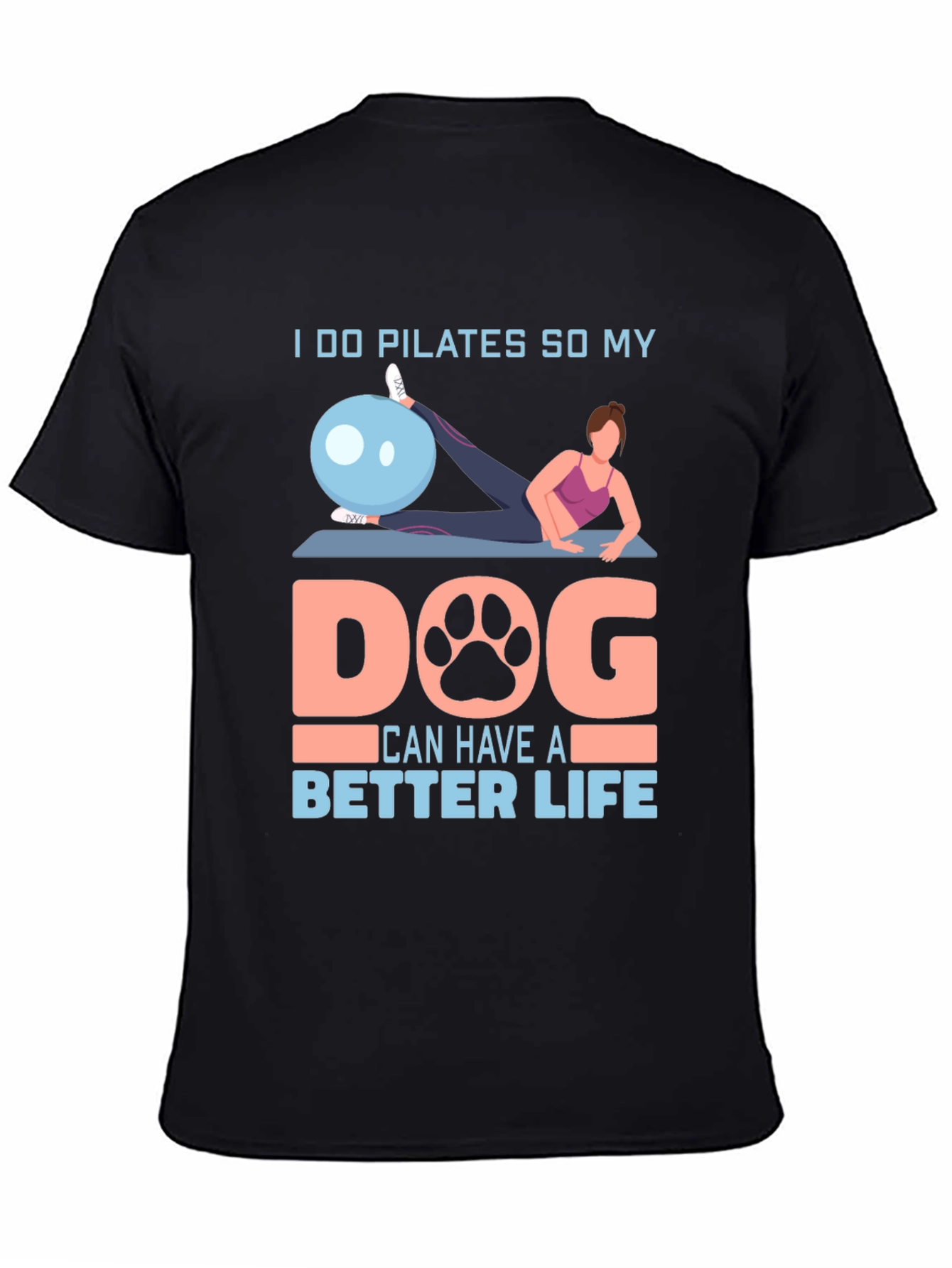 Pilates Dog Lover T-Shirt