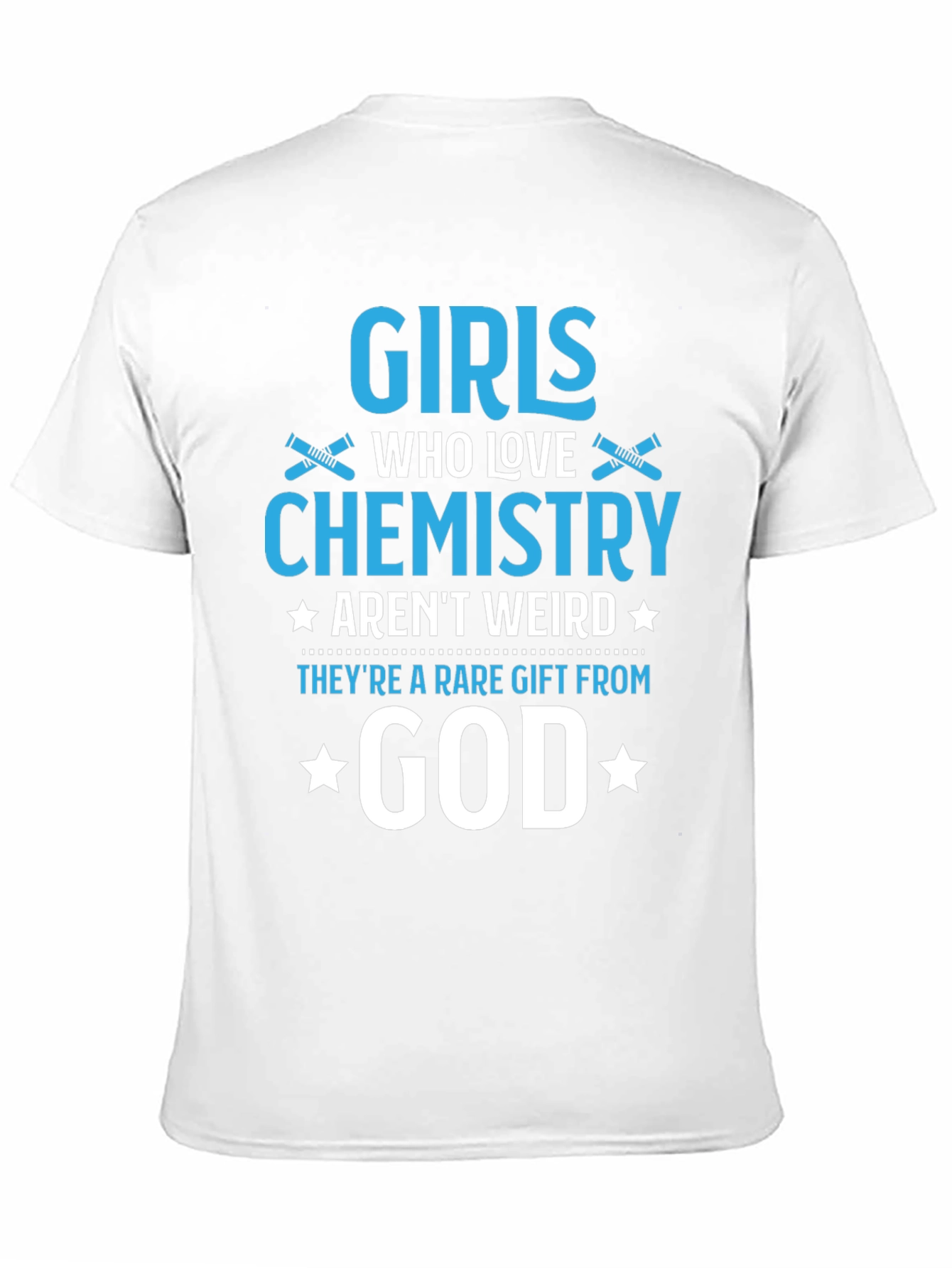 Girls Who Love Chemistry Graphic T-Shirt