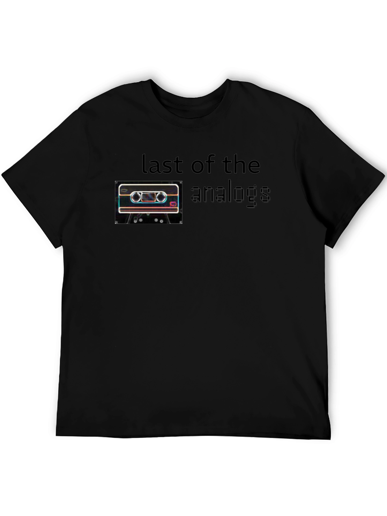 Last of the Analogs Cassette Tape T-Shirt