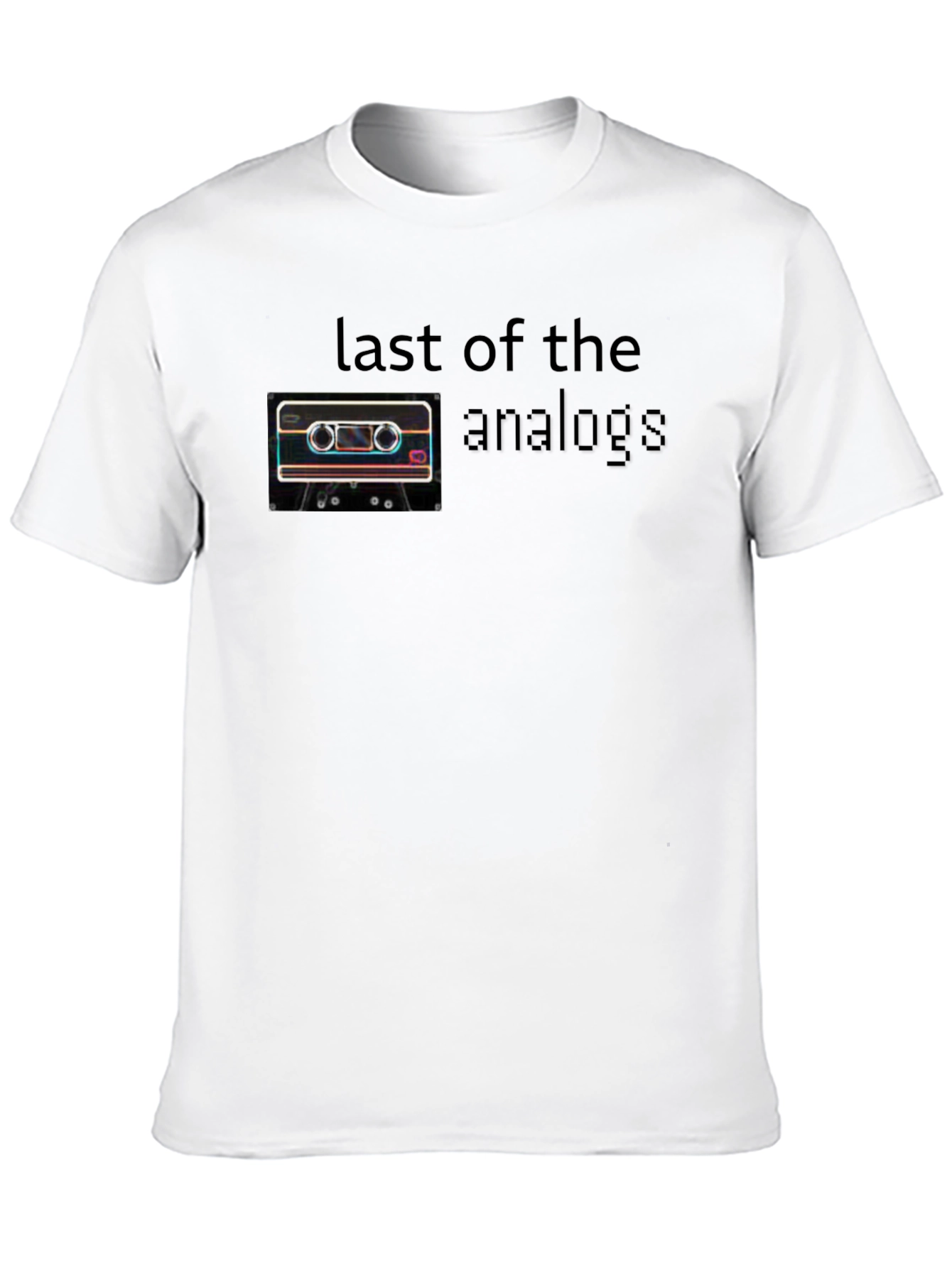 Last of the Analogs Cassette Tape T-Shirt