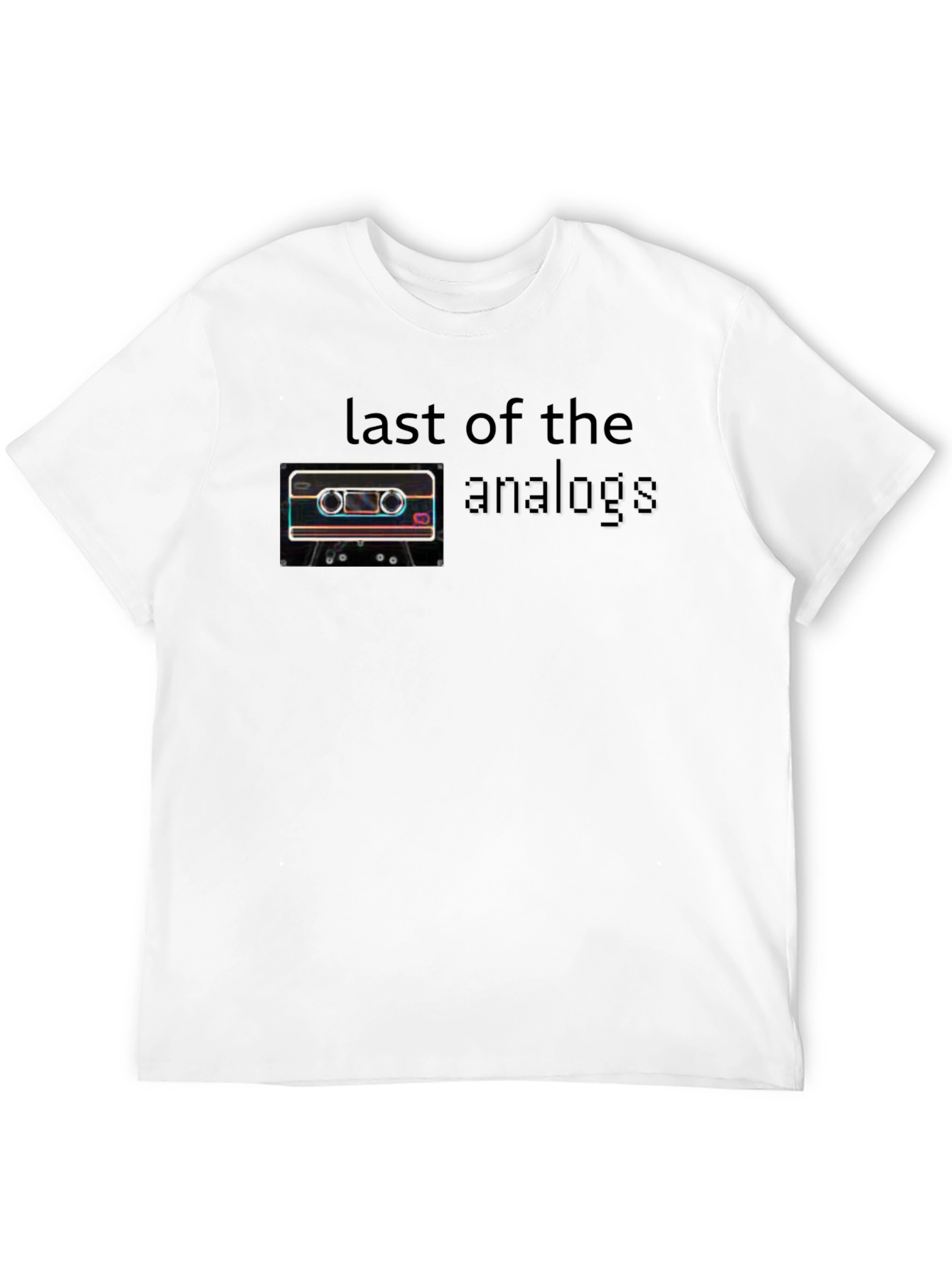 Last of the Analogs Cassette Tape T-Shirt