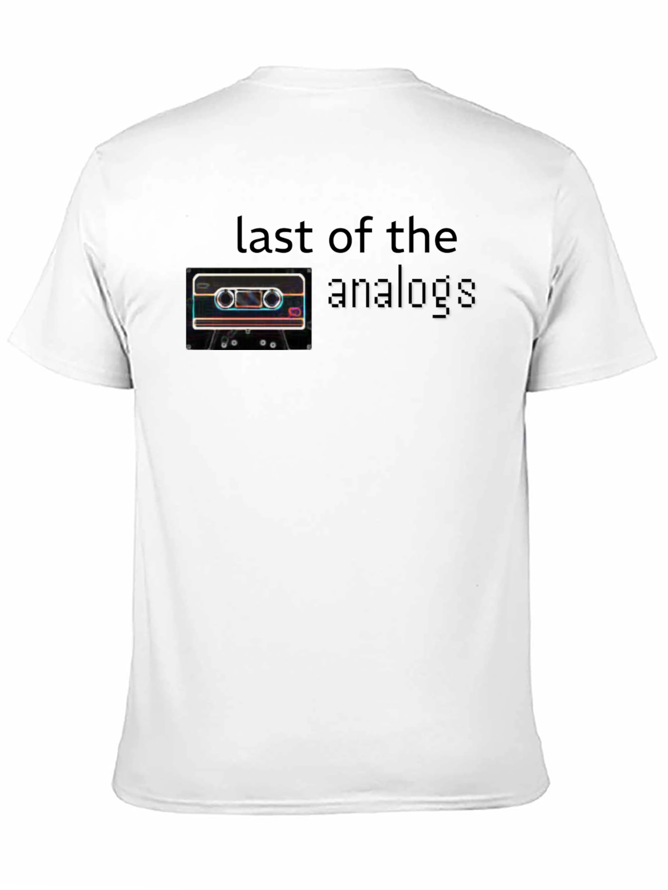 Last of the Analogs Cassette Tape T-Shirt