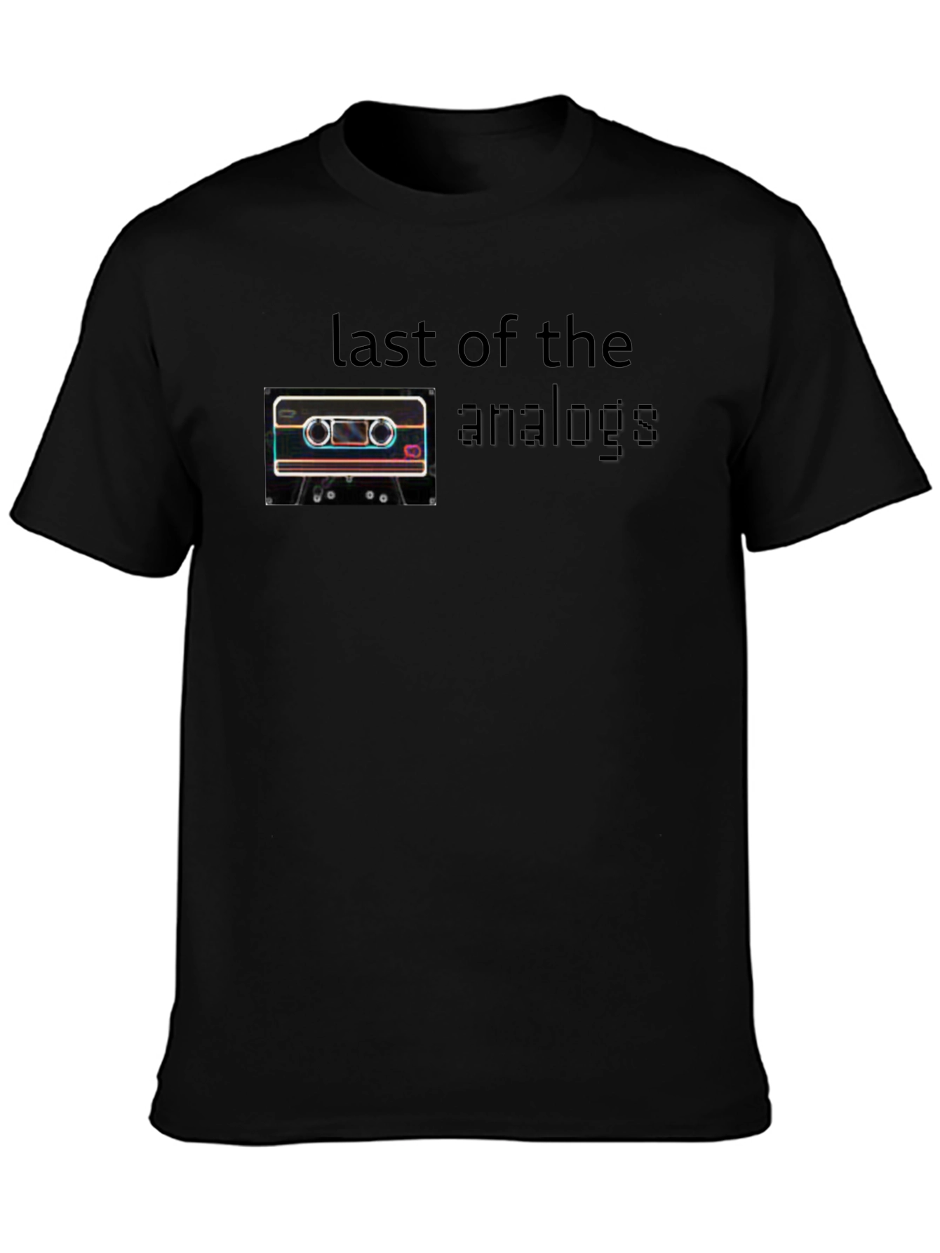 Last of the Analogs Cassette Tape T-Shirt