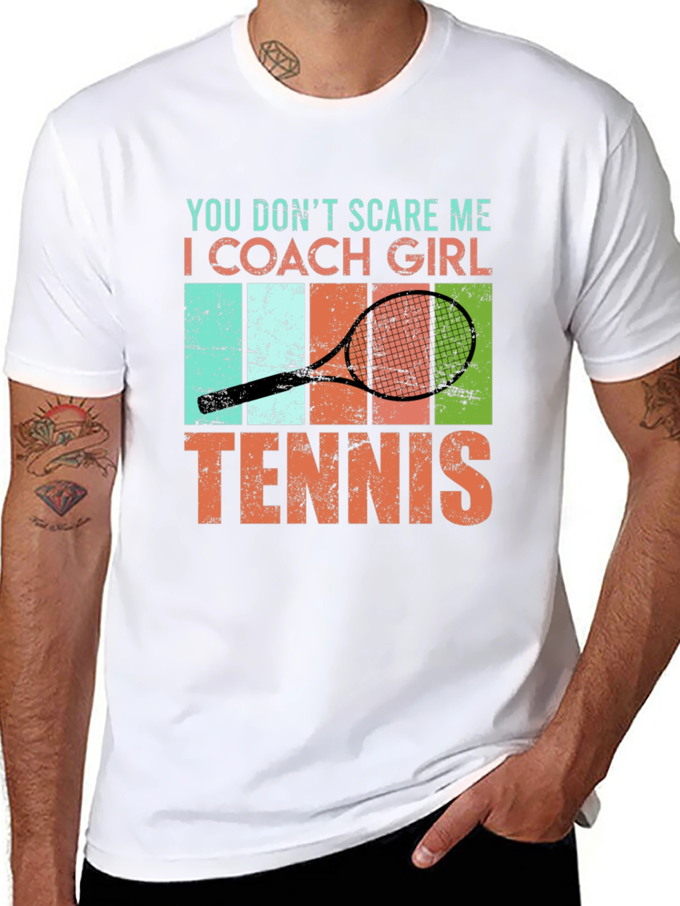 Tennis Coach Girl T-Shirt