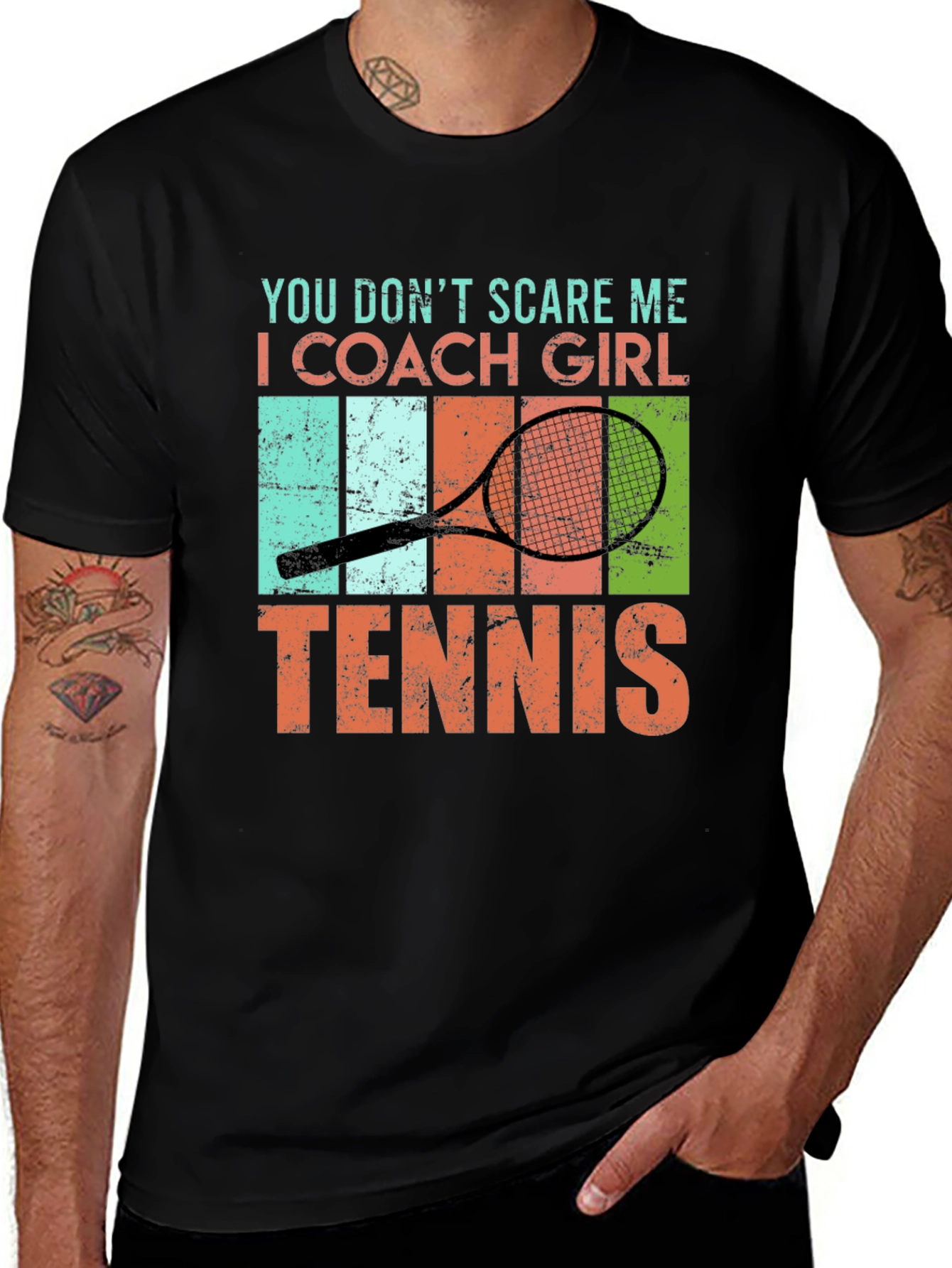 Tennis Coach Girl T-Shirt