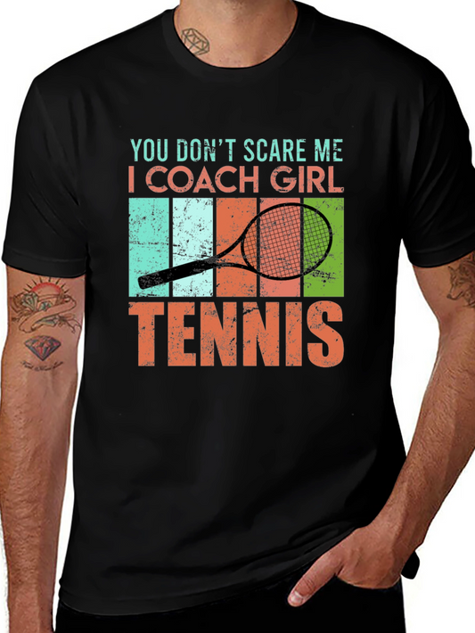 Tennis Coach Girl T-Shirt