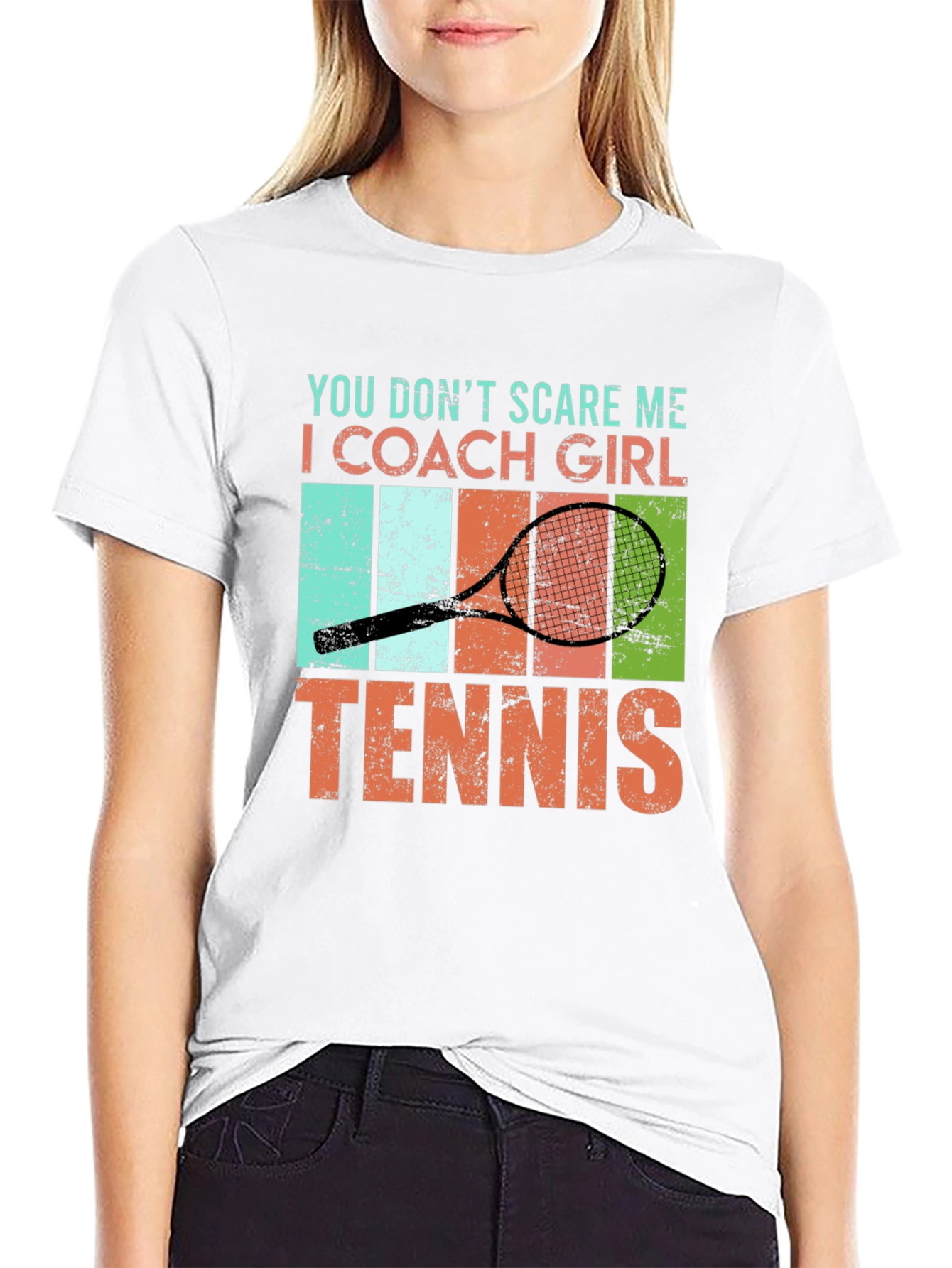 Tennis Coach Girl T-Shirt