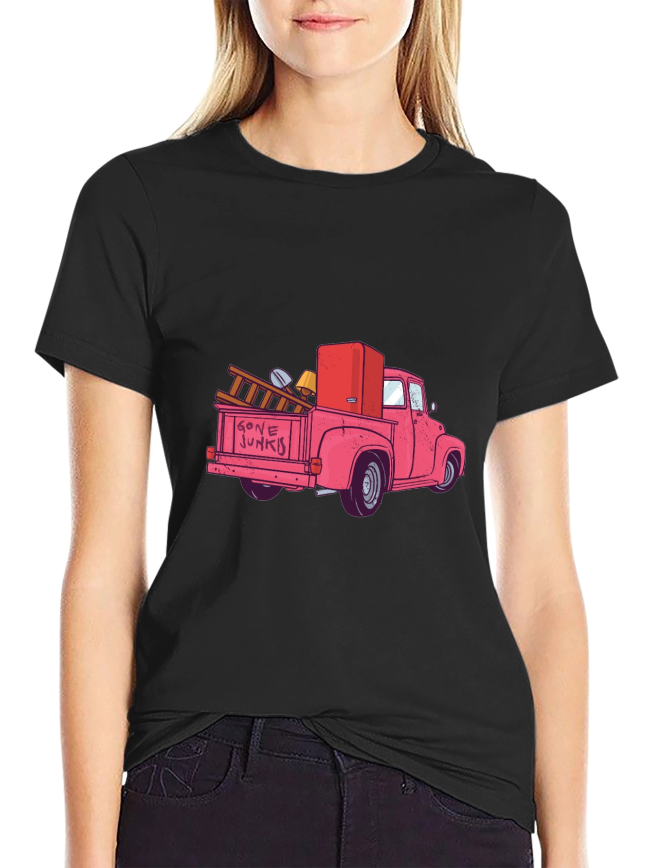 Gone Junking T-Shirt - Retro Truck Graphic Tee