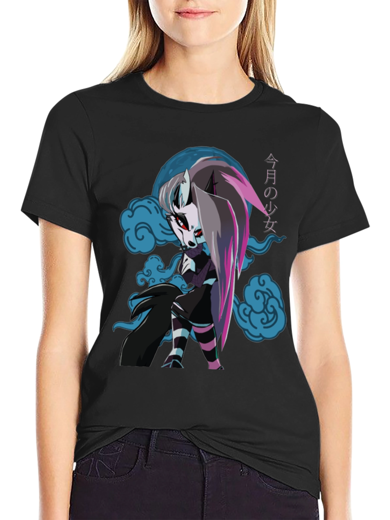 Loona Helluva Boss Anime Graphic T-Shirt
