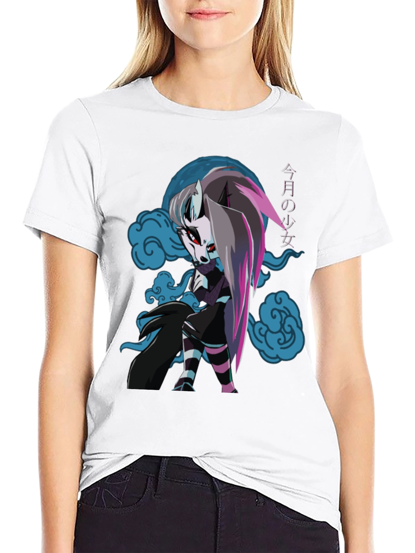 Loona Helluva Boss Anime Graphic T-Shirt