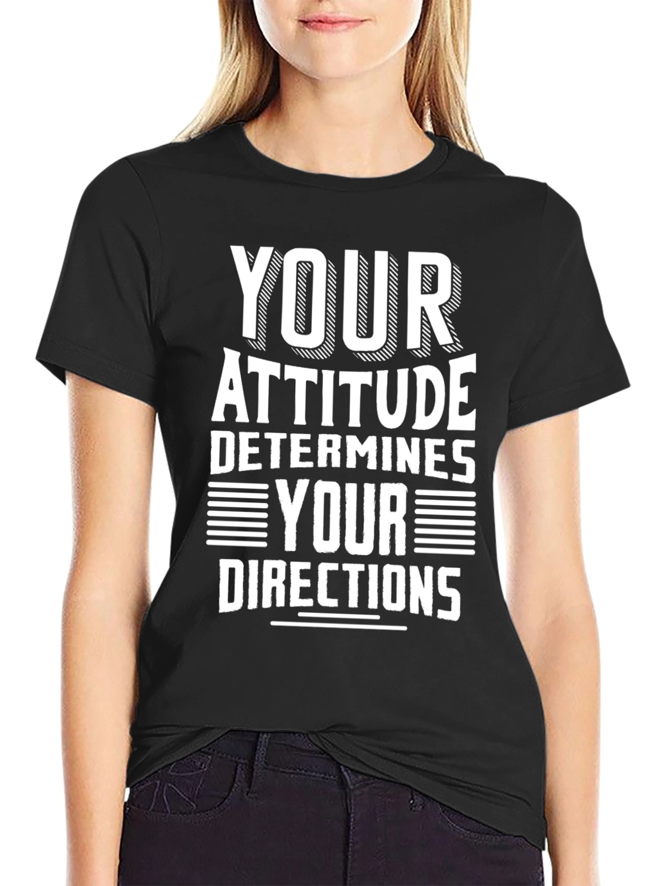 Attitude Determines Directions Graphic Tee