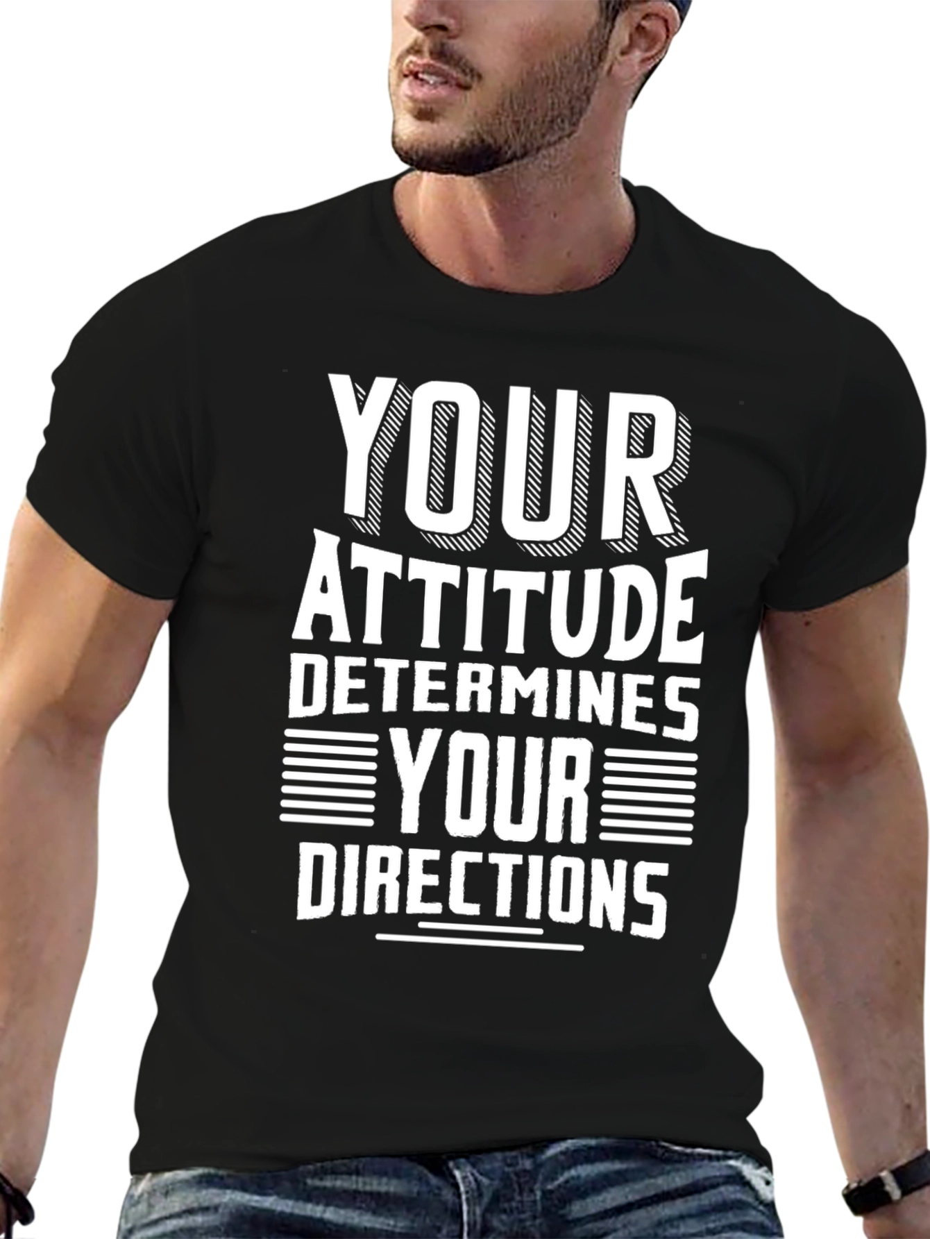 Attitude Determines Directions Graphic Tee