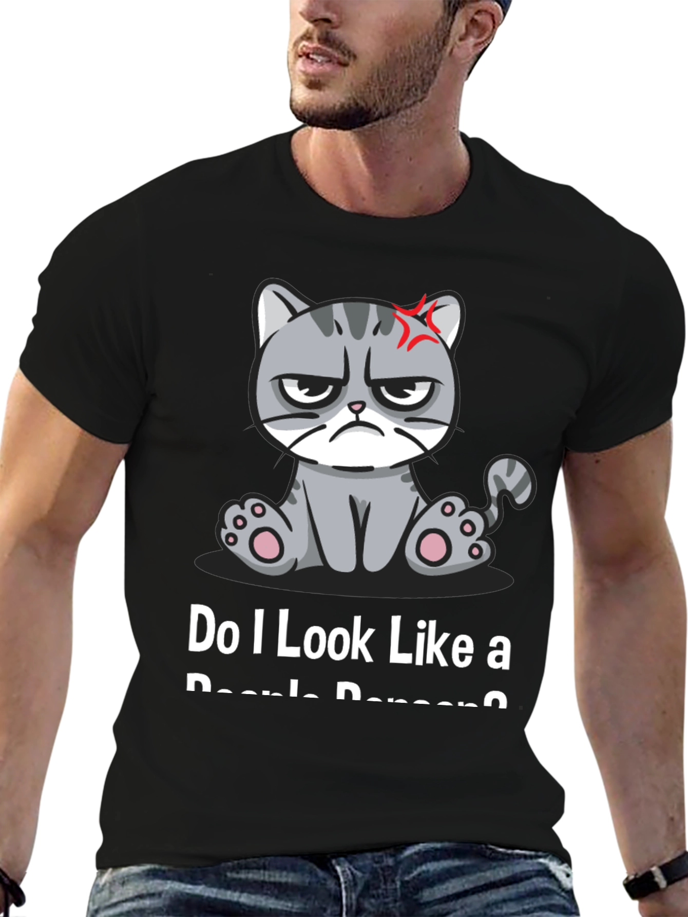 Grumpy Cat T-Shirt - Not a People Person