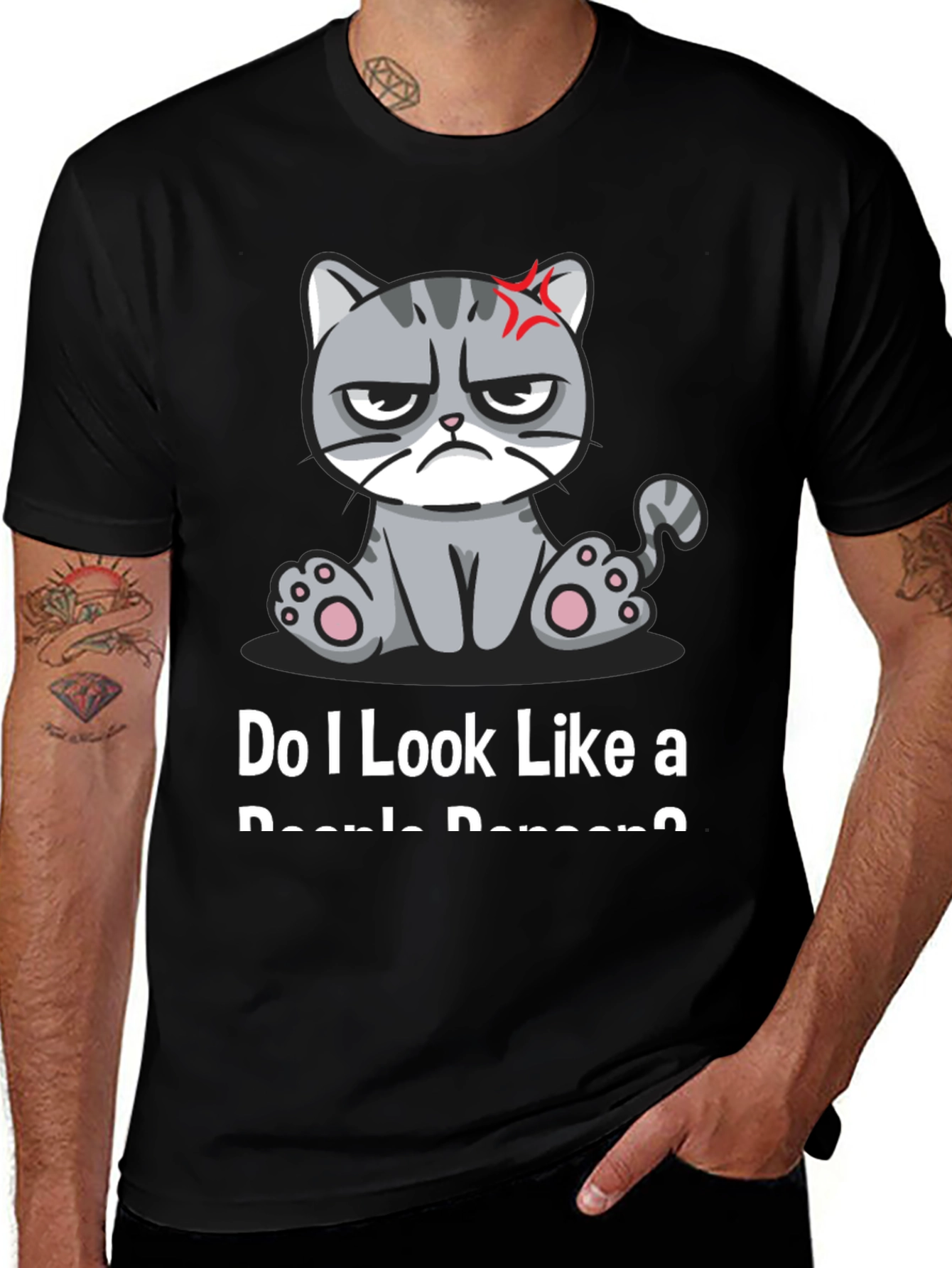 Grumpy Cat T-Shirt - Not a People Person
