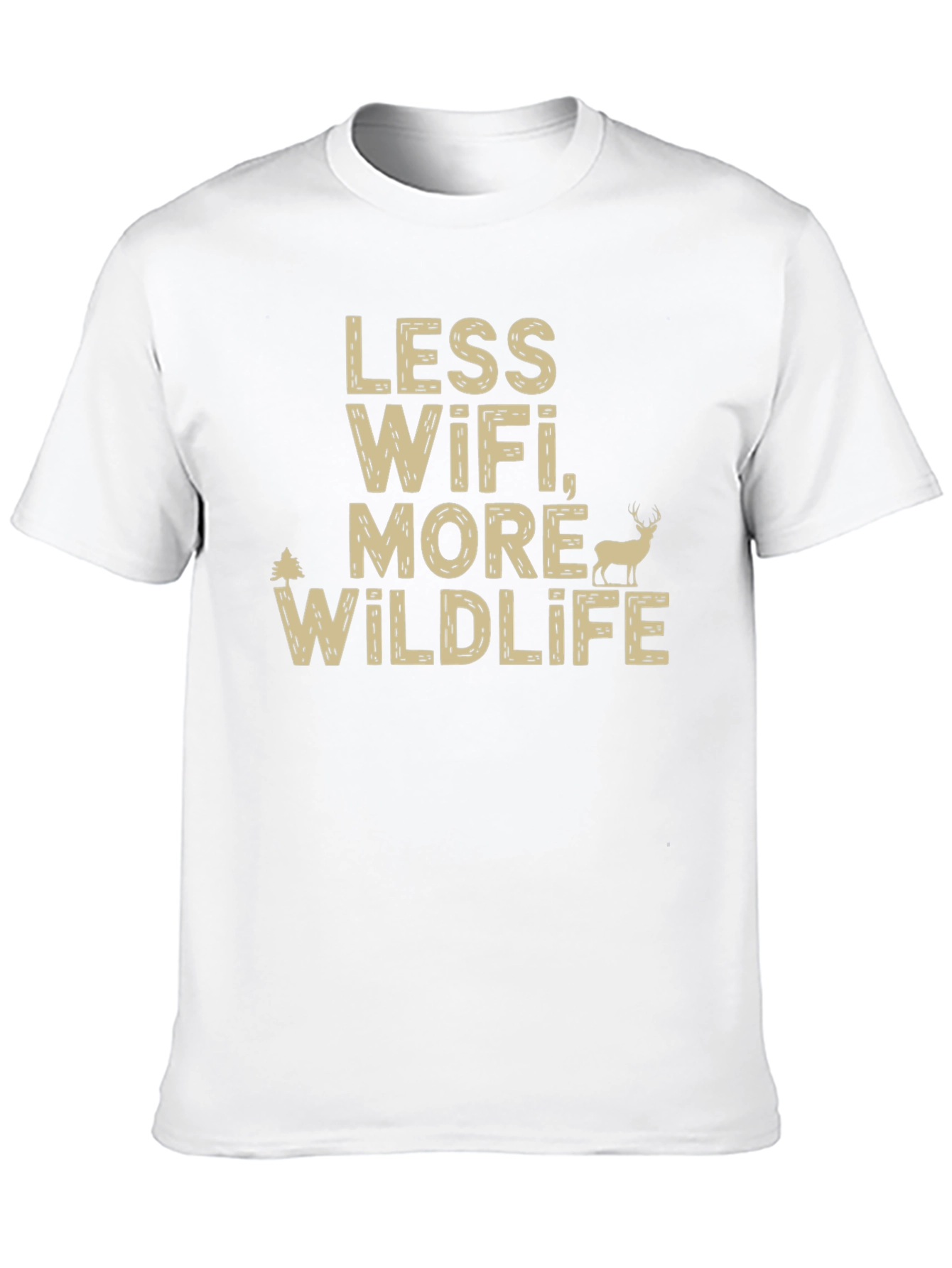 Less WiFi More Wildlife Graphic Tee