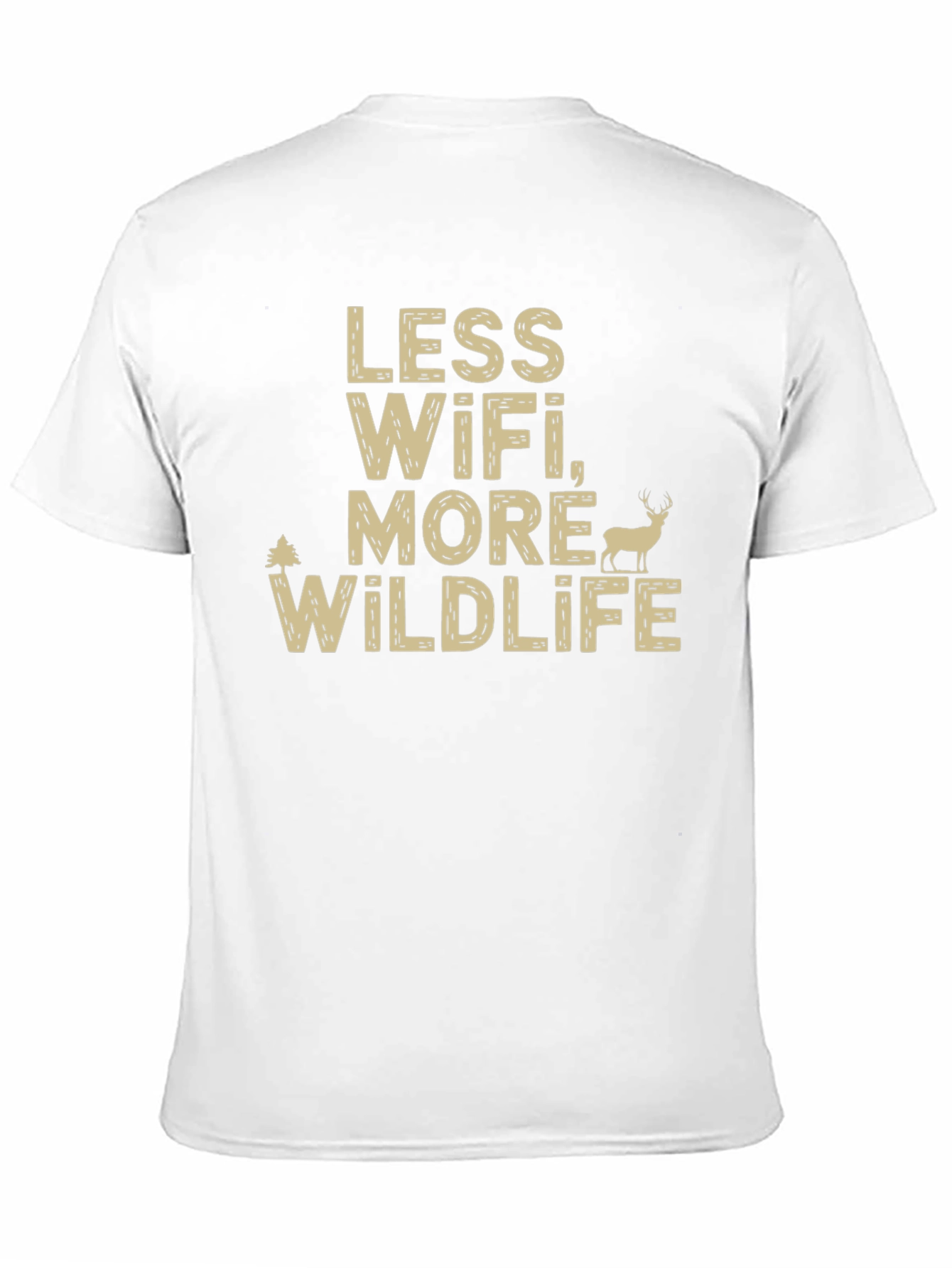 Less WiFi More Wildlife Graphic Tee