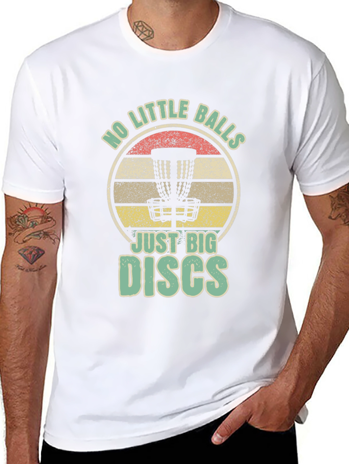 No Little Balls Just Big Discs T-Shirt