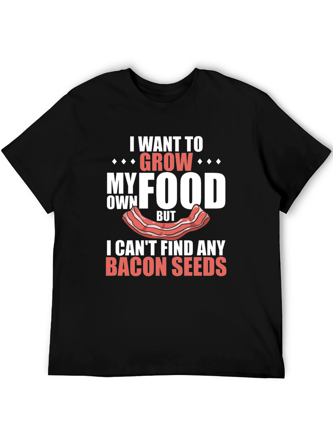 Funny Bacon Seeds T-Shirt