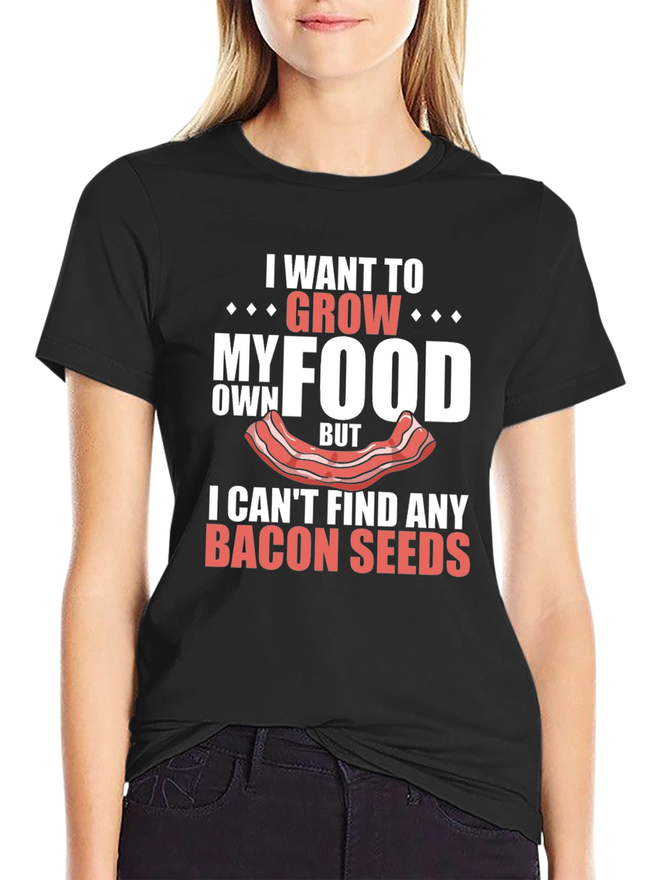 Funny Bacon Seeds T-Shirt