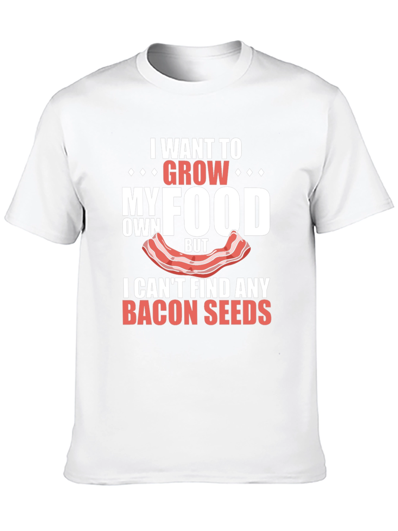 Funny Bacon Seeds T-Shirt