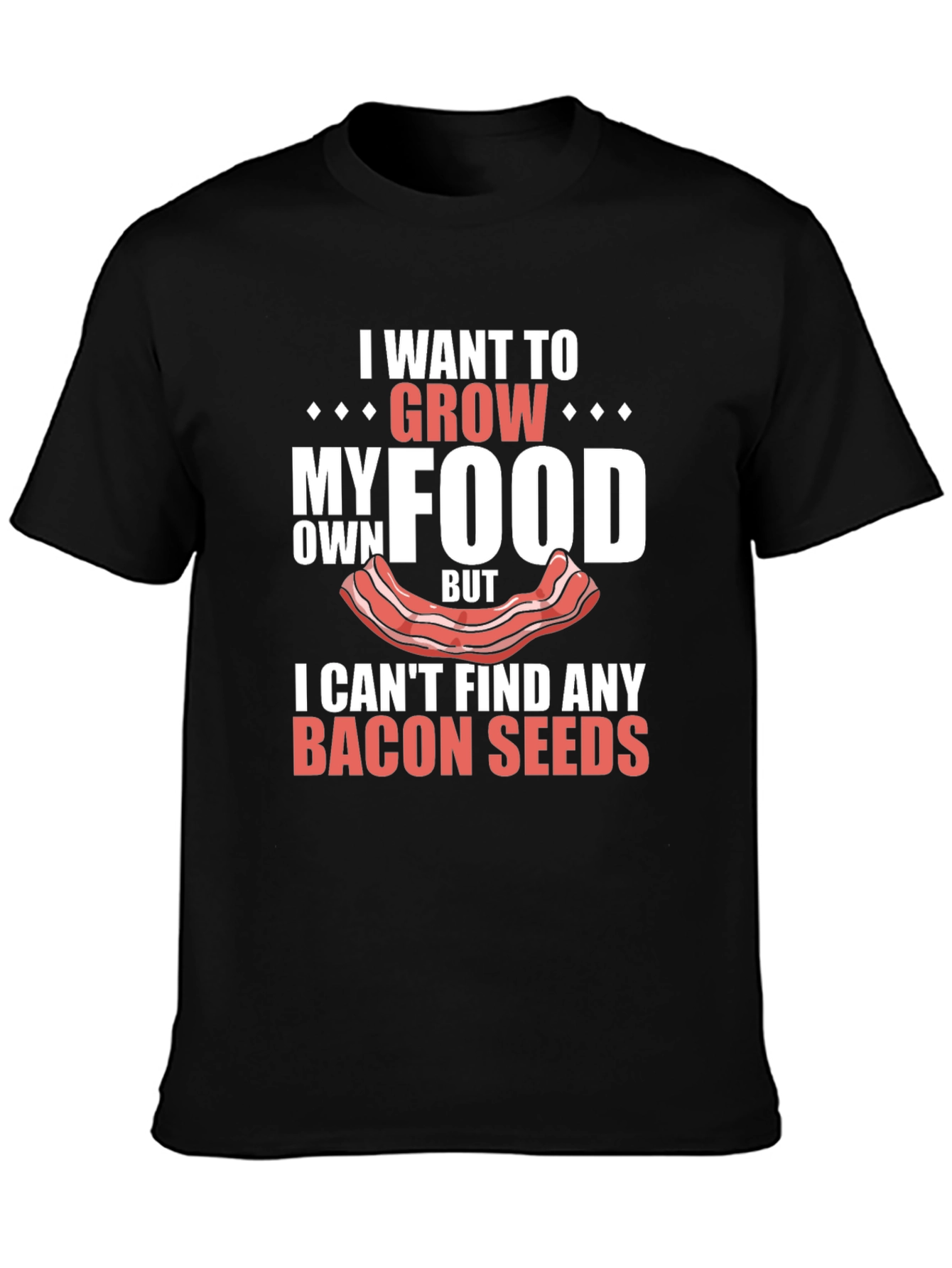 Funny Bacon Seeds T-Shirt