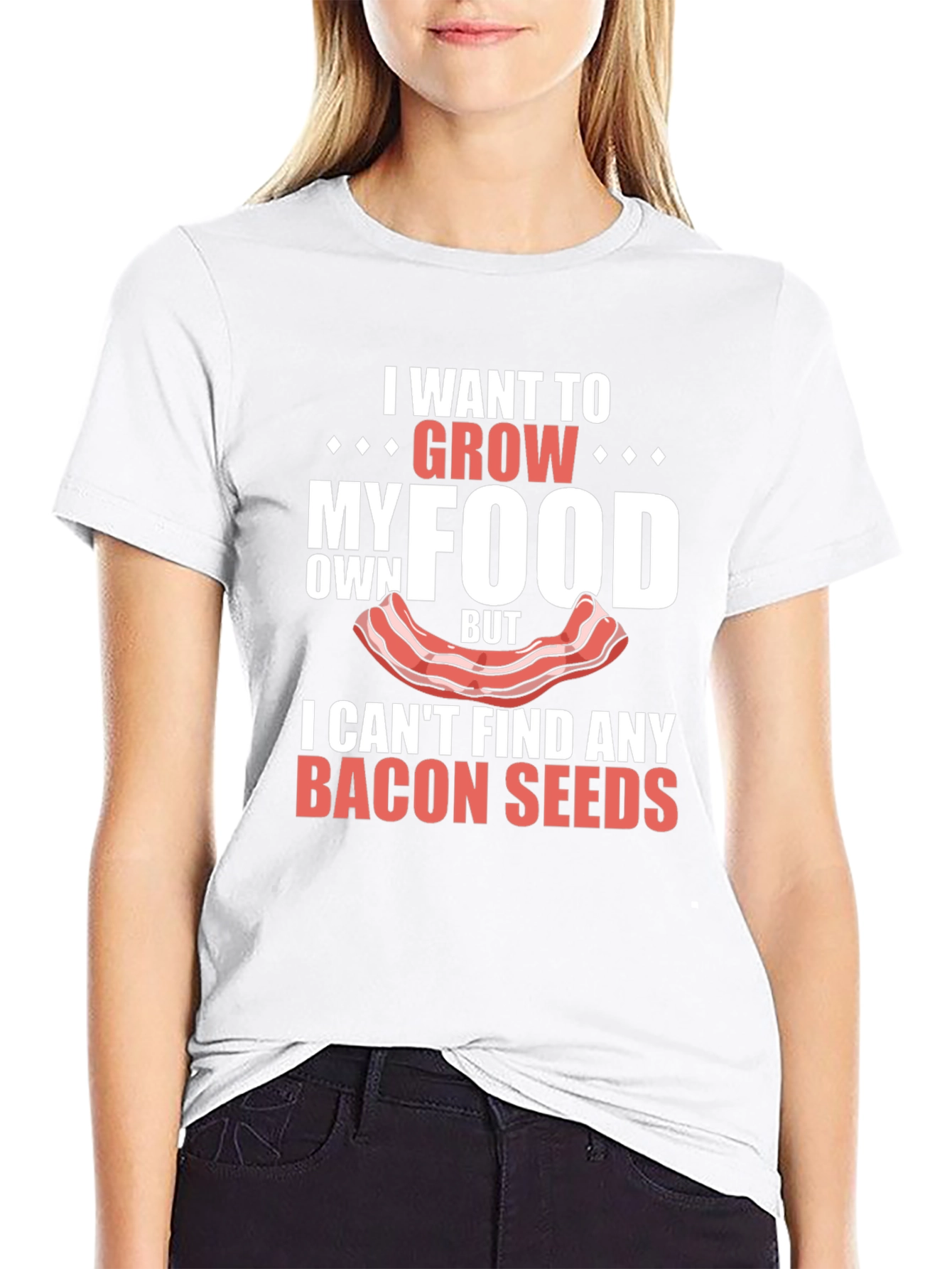 Funny Bacon Seeds T-Shirt