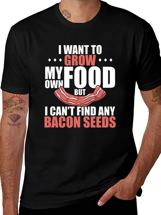 Funny Bacon Seeds T-Shirt