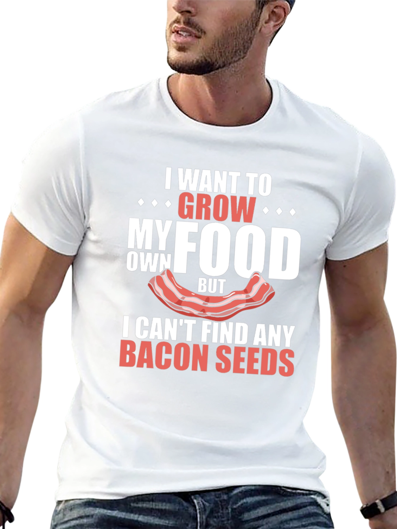 Funny Bacon Seeds T-Shirt