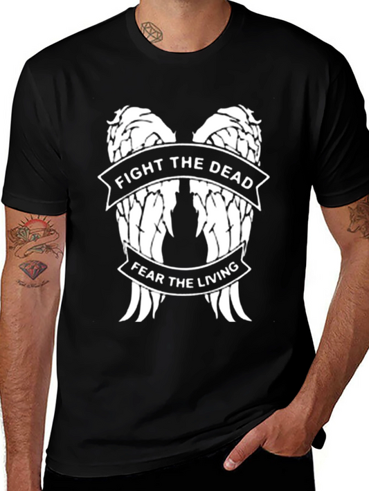 Fight the Dead T-Shirt - Fear the Living Graphic Tee