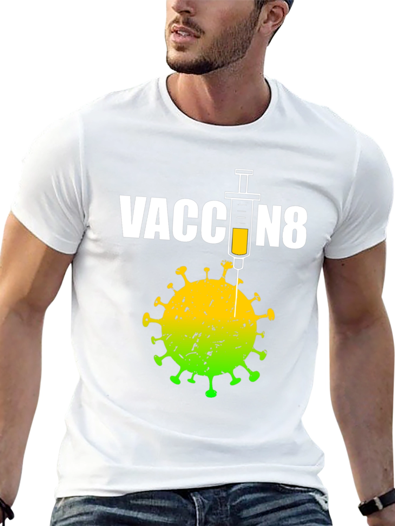 Vaccinate T-Shirt - Virus Graphic Tee