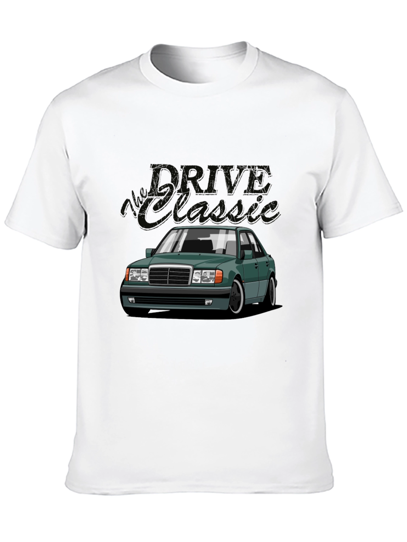 Classic Car Graphic Tee -  Drive in Style!