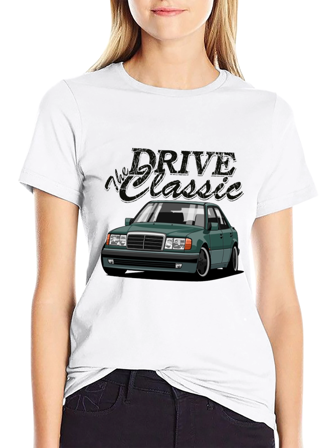 Classic Car Graphic Tee -  Drive in Style!