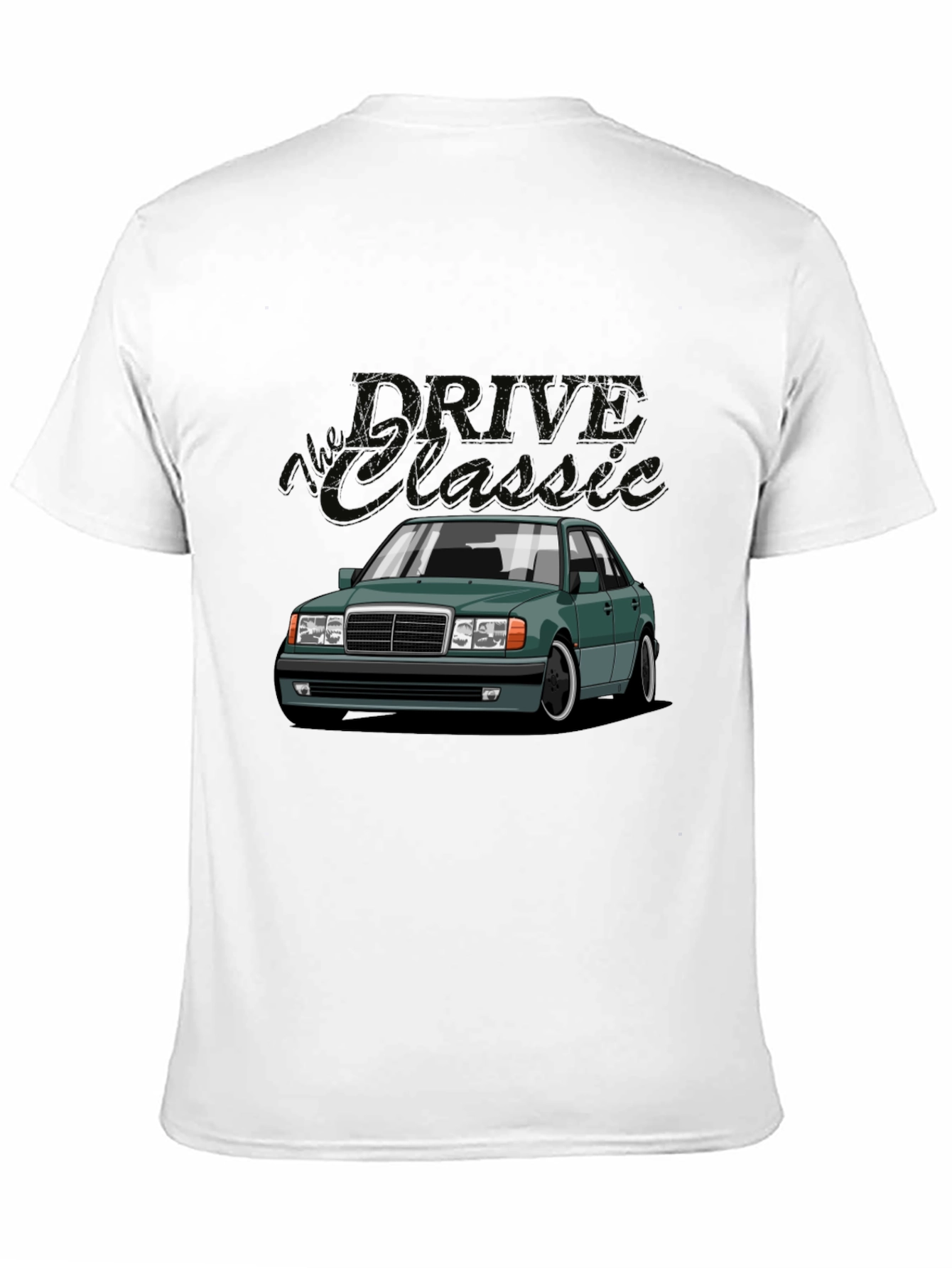 Classic Car Graphic Tee -  Drive in Style!