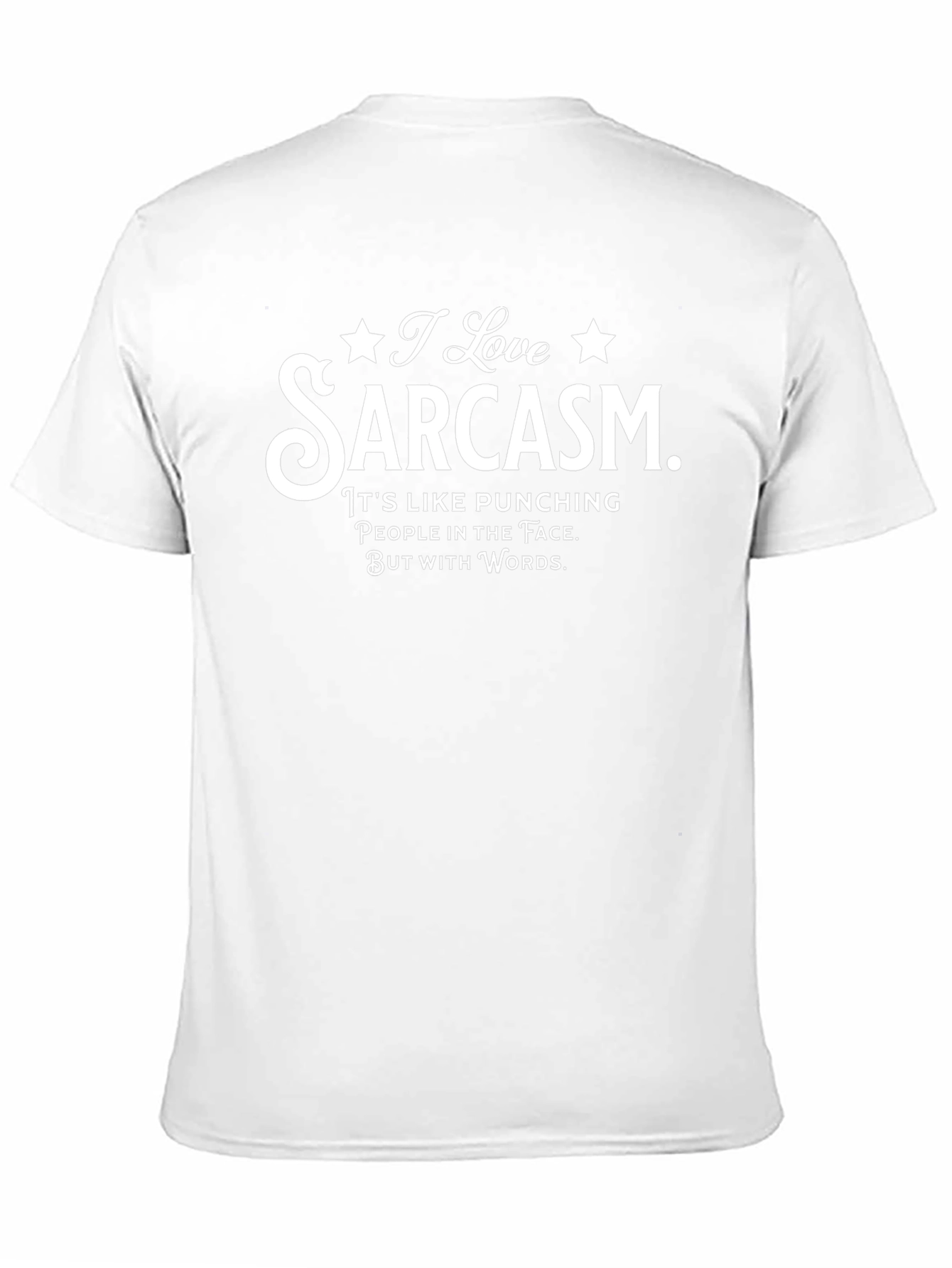 I Love Sarcasm Graphic T-Shirt