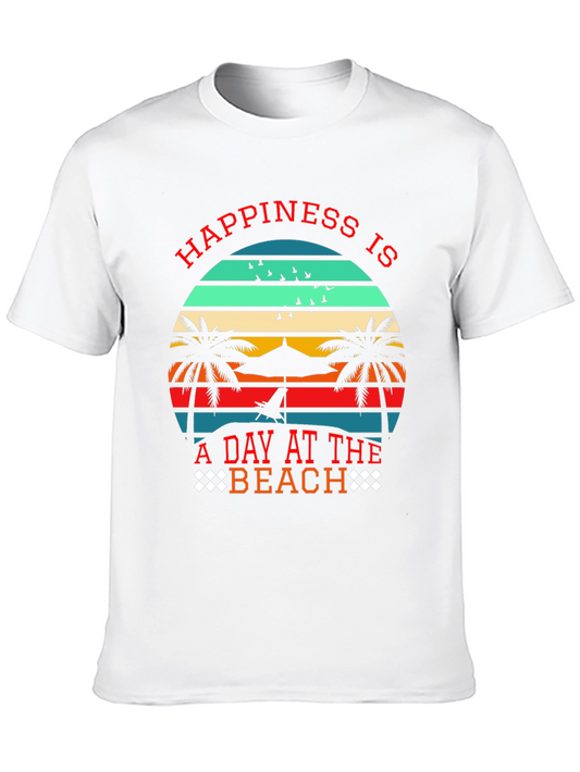 Happiness is a Day at the Beach T-Shirt