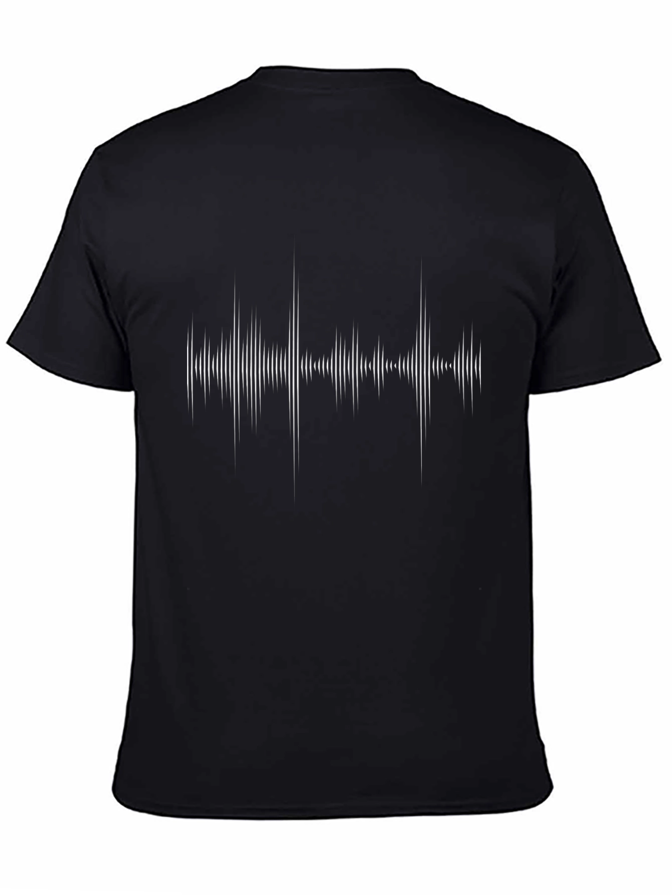 Soundwave Graphic Tee - Modern Black T-Shirt