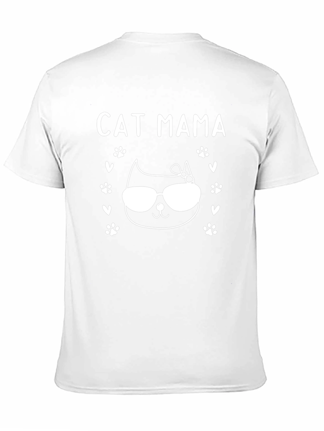 Cat Mama T-Shirt - Black Tee