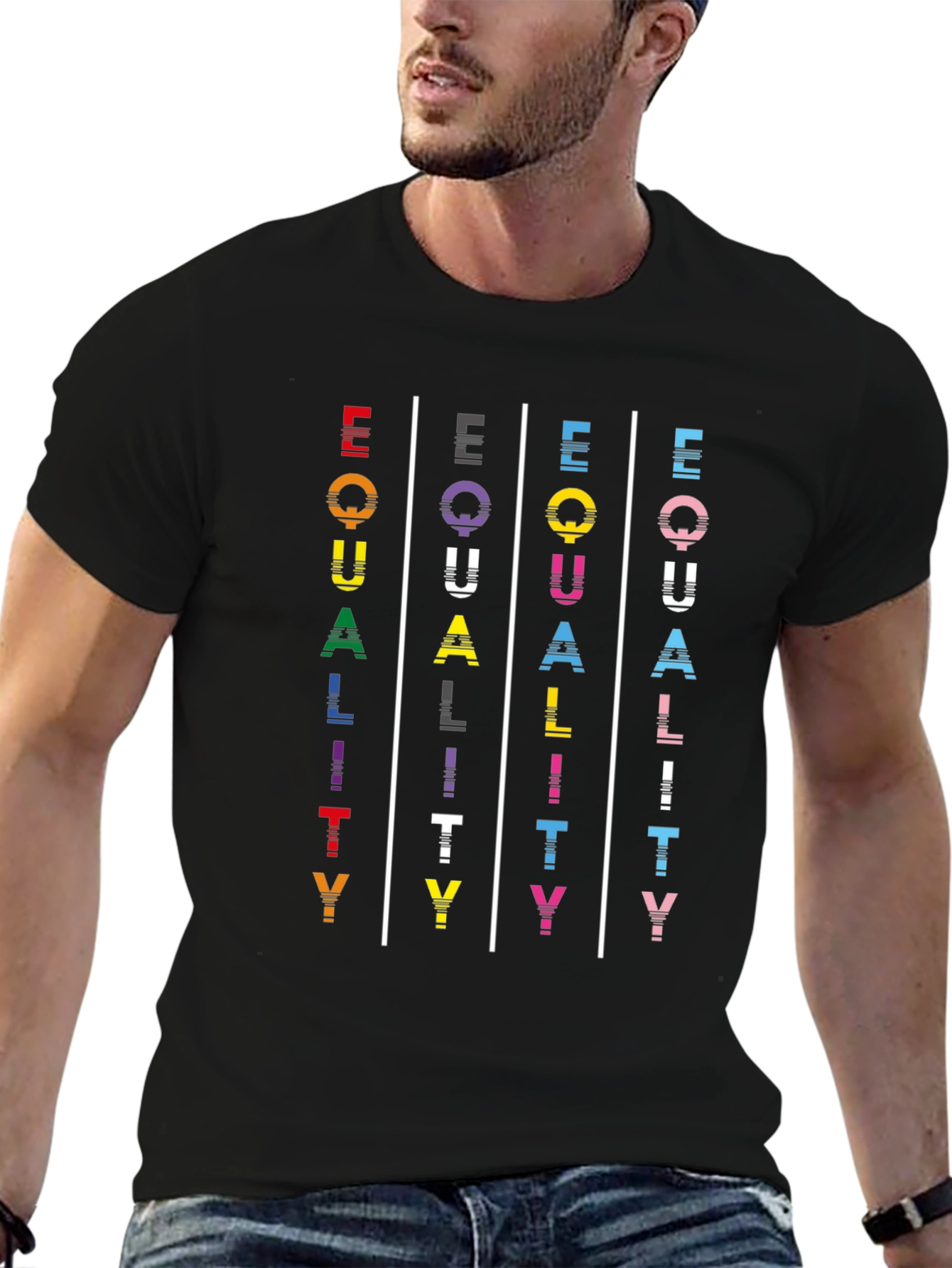 Equality Rainbow T-Shirt - Pride Unisex Tee