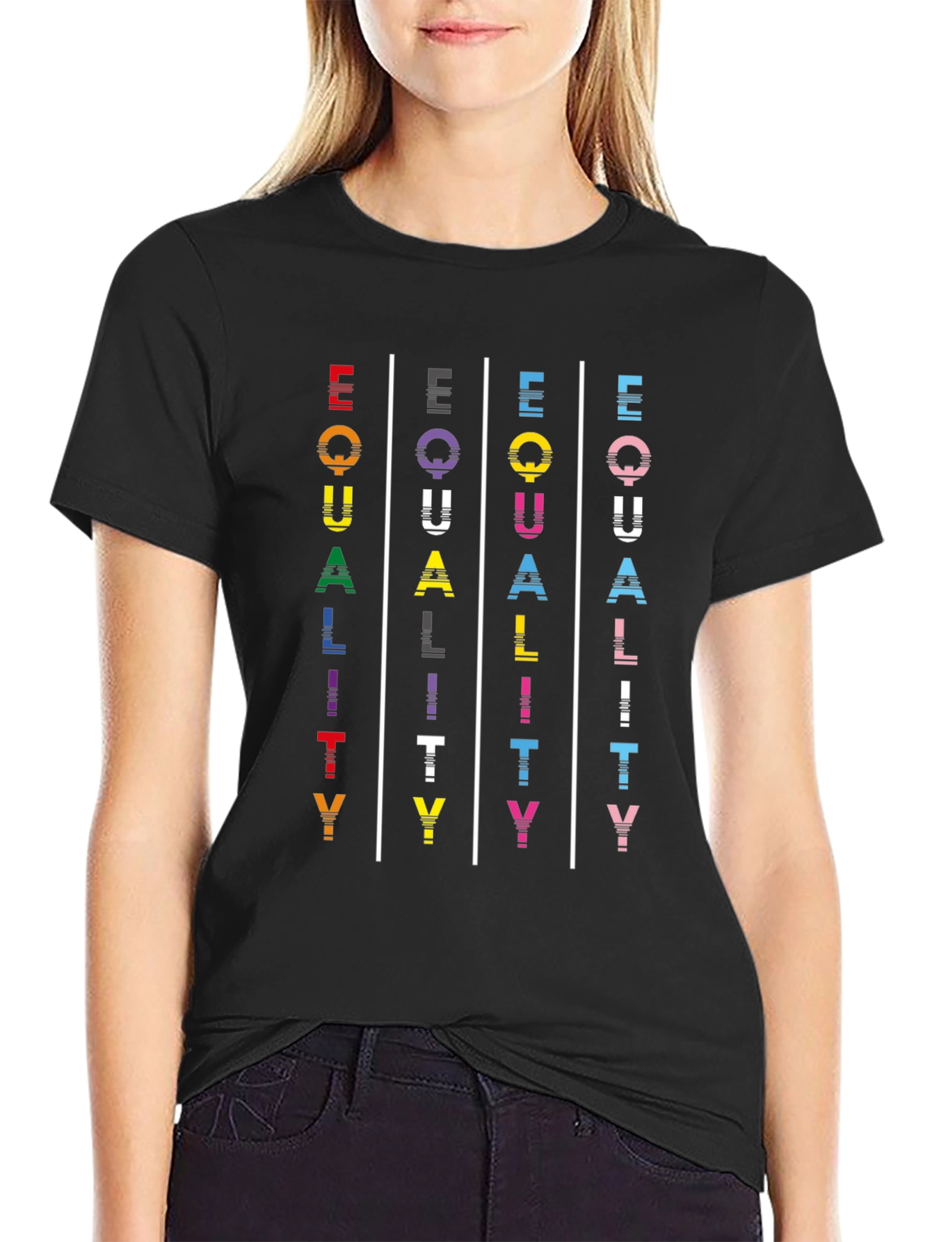 Equality Rainbow T-Shirt - Pride Unisex Tee